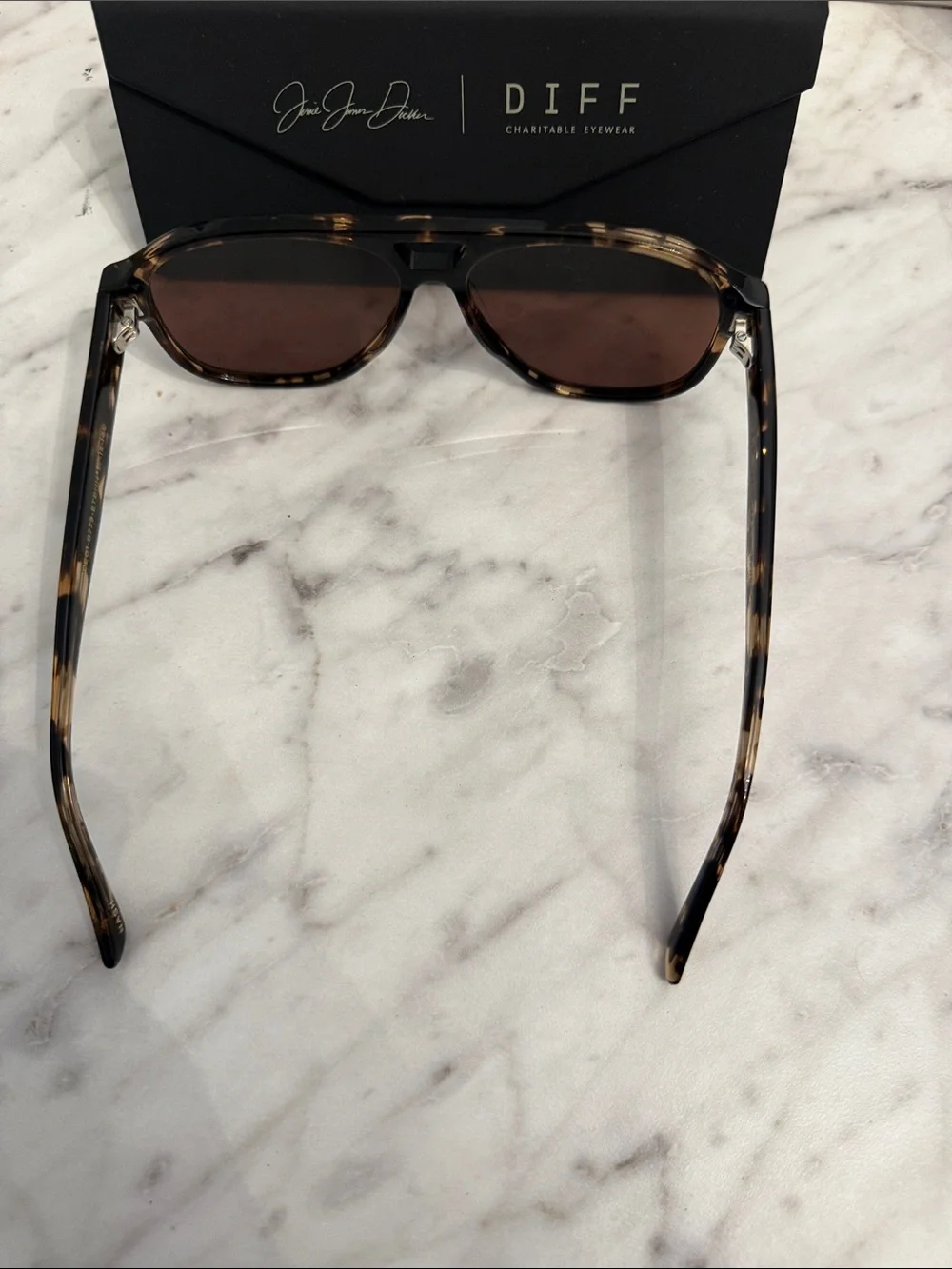 Diff Eyewear Tortoiseshell Brown Lens Sunglasses